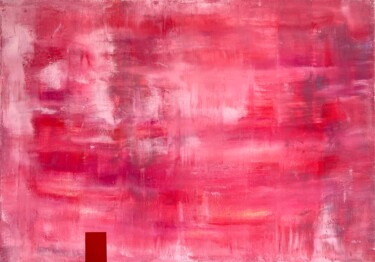 Peinture intitulée "Pink Clamor" par Gordeco®, Œuvre d'art originale, Acrylique