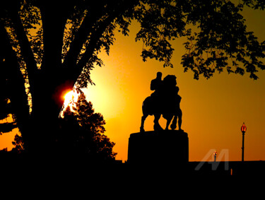 Photographie intitulée "memorial washington" par Gor Don(Gnie), Œuvre d'art originale, Photographie numérique