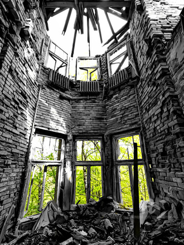 Photography titled "lost place sanatori…" by Gor Don(Gnie), Original Artwork, Digital Photography