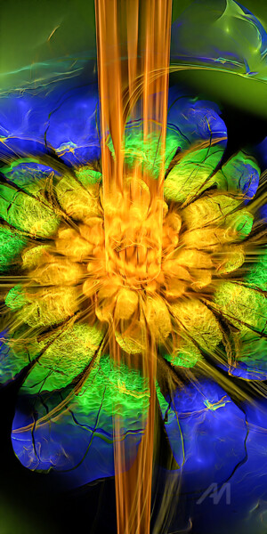fractal abstract 03 Digital Arts titled "fractal abstract 03" by Gor Don(Gnie), Original Art, Digital Painting