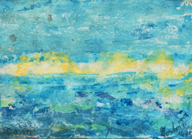 Painting titled "Dawn" by Gordonartist1, Original Artwork, Acrylic