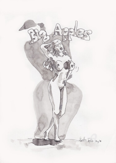 "Big Apples" başlıklı Tablo Gordonartist1 tarafından, Orijinal sanat, Mürekkep