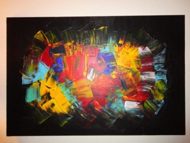 Painting titled "Rainbow" by Malgorzata Kuraczyk, Original Artwork