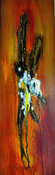 Painting titled "abstract 4" by Malgorzata Kuraczyk, Original Artwork
