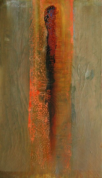 Painting titled "Tupuna" by Gotz, Original Artwork, Acrylic