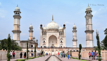 Fotografia intitulada "Mini Taj Mahal in A…" por Goutam Chakraborty, Obras de arte originais