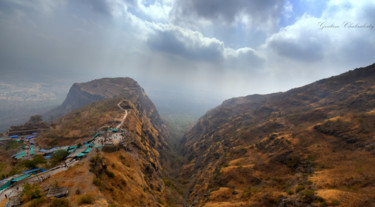 Fotografia intitulada "Heaven & Earth!" por Goutam Chakraborty, Obras de arte originais