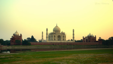 Photography titled "Tajmahal from anoth…" by Goutam Chakraborty, Original Artwork