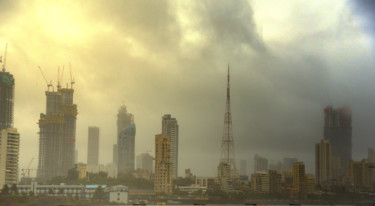 Photography titled "Monsoon in Mumbai!" by Goutam Chakraborty, Original Artwork