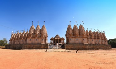 Photography titled "A Jain Temple in Ba…" by Goutam Chakraborty, Original Artwork