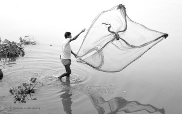 Photographie intitulée "Net of Wishes!" par Goutam Chakraborty, Œuvre d'art originale, Photographie numérique