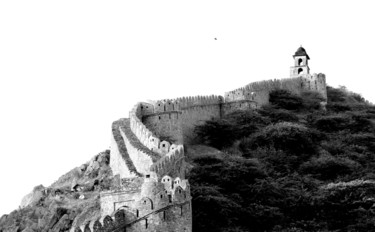 Photography titled "Fort of Rajasthan -…" by Goutam Chakraborty, Original Artwork, Digital Photography