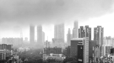 Photography titled "Mumbai Overcast!" by Goutam Chakraborty, Original Artwork, Digital Photography