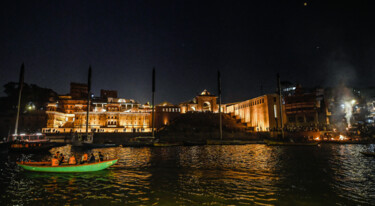 Photography titled "Varanasi, a City Ol…" by Goutam Chakraborty, Original Artwork, Digital Photography