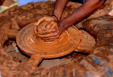 Photographie intitulée "Creation" par Goutam Chakraborty, Œuvre d'art originale