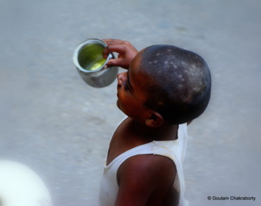 Photography titled "I can share some ha…" by Goutam Chakraborty, Original Artwork