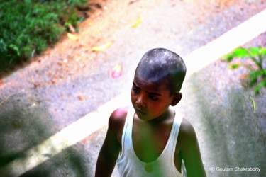 Photography titled "I want to go to Sch…" by Goutam Chakraborty, Original Artwork