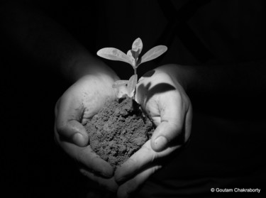 Fotografía titulada "Hope!" por Goutam Chakraborty, Obra de arte original