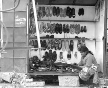 Photography titled "Cobbler in IT City!" by Goutam Chakraborty, Original Artwork