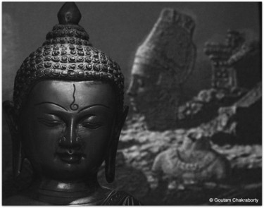 Fotografie mit dem Titel "Buddha!" von Goutam Chakraborty, Original-Kunstwerk