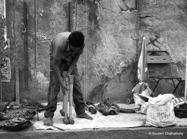 Photography titled "Primitive Tools in…" by Goutam Chakraborty, Original Artwork