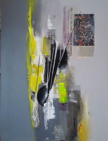 Solo intro##4 70x90x2 cm ©2017 da Giovanni Greco