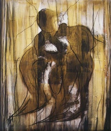 Peinture intitulée "Adrien" par Rodolphe Grabowski, Œuvre d'art originale