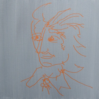 Картина под названием "Nino" - Grâce Pégéron, Подлинное произведение искусства, Акрил Установлен на Деревянная рама для носи…