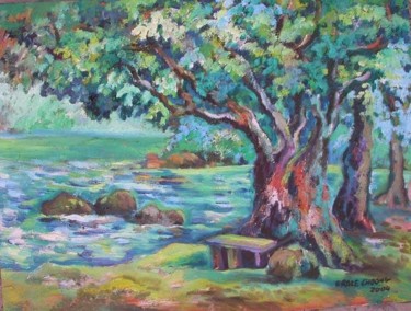 Painting titled "tree series1" by Grace Choong, Original Artwork