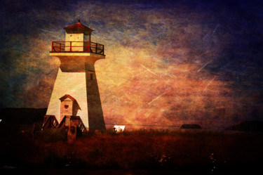 Fotografía titulada "Five Islands Lighth…" por Randi Grace Nilsberg, Obra de arte original, Fotografía digital