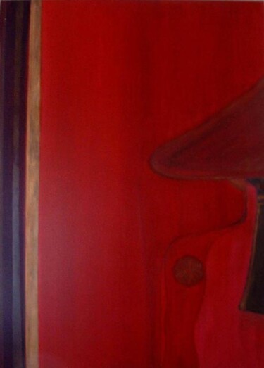 Картина под названием "Fantasme II" - Gracianne Vallet, Подлинное произведение искусства, Масло