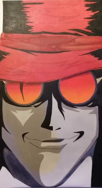 Alucard Drawing titled "Alucard" by Basic, Original Art, Acrylic