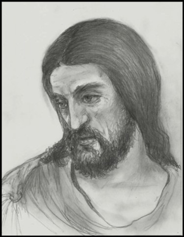 Drawing titled "Discipolul" by Victor Covaliov, Original Artwork