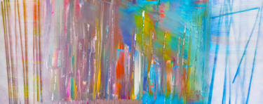 Peinture intitulée "rainbow-falls.jpg" par Graham Rhodes, Œuvre d'art originale