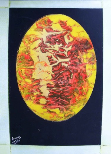 Malerei mit dem Titel "SERIE OPALOS-OPALO…" von Manuel Granai, Original-Kunstwerk
