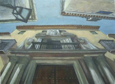 Malarstwo zatytułowany „PALACIO DE AGREDA.(…” autorstwa Manuel Granai, Oryginalna praca