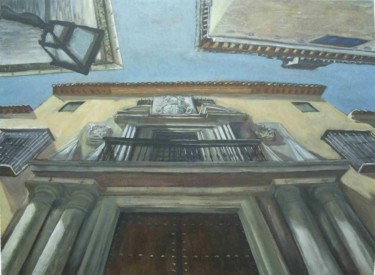 Painting titled "PALACIO DE AGREDA.(…" by Manuel Granai, Original Artwork