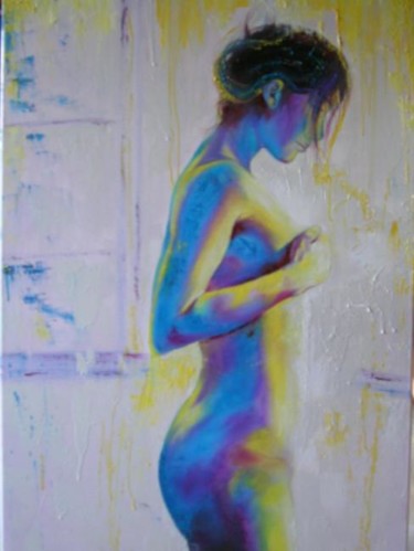 제목이 "En pleine lumière"인 미술작품 Marie Granger (Mahé)로, 원작, 기름