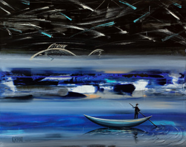 Pintura titulada "In the Pursuit of B…" por Nikita Grazhevskiy, Obra de arte original, Oleo Montado en Bastidor de camilla d…