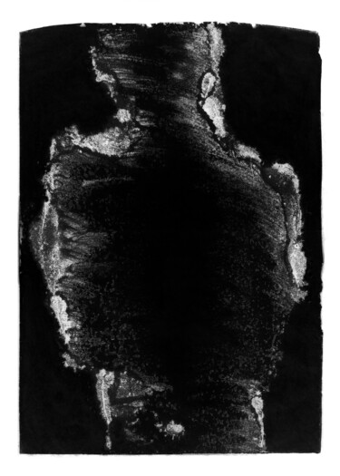Estampas & grabados titulada "Irresistible Nº 2" por Granishka, Obra de arte original, Monotipia Montado en Otro panel rígido