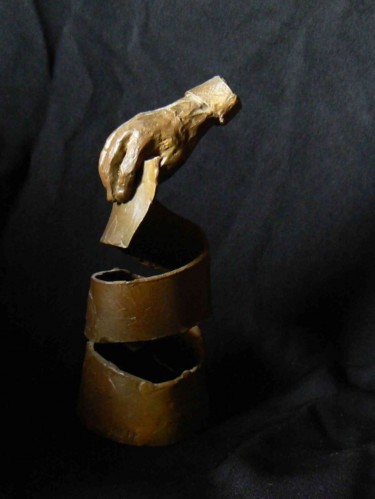 Sculpture intitulée "L'HOMME INVISIBLE" par Venner Fanch, Œuvre d'art originale, Métaux