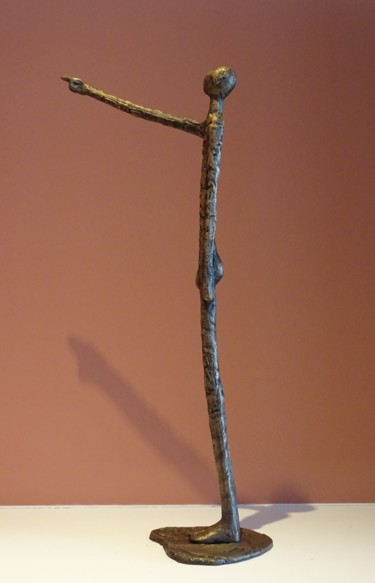 Sculpture intitulée "Way ahead." par Grant Preston, Œuvre d'art originale, Bronze