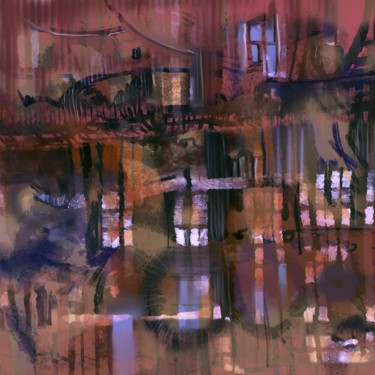 Digitale Kunst mit dem Titel "Reflections" von Grant Stewart, Original-Kunstwerk, Digitale Malerei