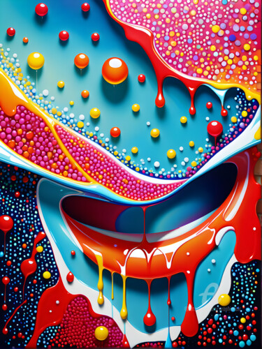 Digital Arts titled "Delicious" by Graphicnoir, Original Artwork, AI generated image