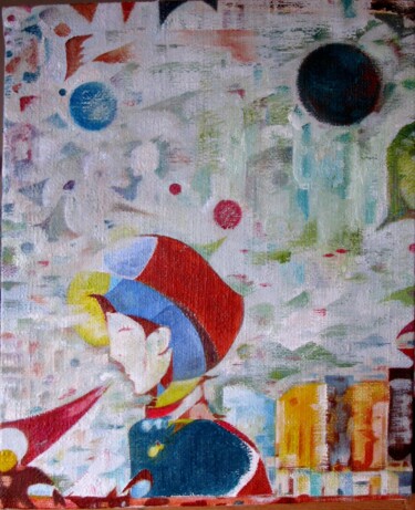 Peinture intitulée "Little Prince" par Aleksei Barsukov, Œuvre d'art originale, Huile