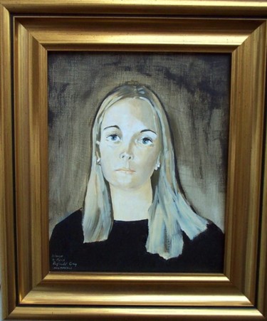 Painting titled "Portrait of Simone…" by Reginald Gray, Original Artwork