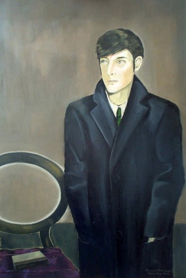 Painting titled "Portrait of Irish A…" by Reginald Gray, Original Artwork