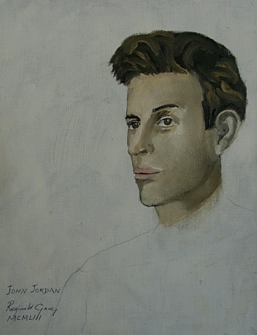 Painting titled "Unfinished portrait…" by Reginald Gray, Original Artwork