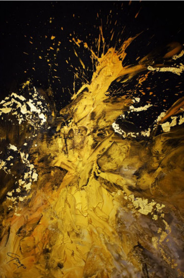 Peinture intitulée "DAL CUORE DELLA TER…" par Grazia Golia (GRAGO), Œuvre d'art originale, Acrylique Monté sur Châssis en bo…