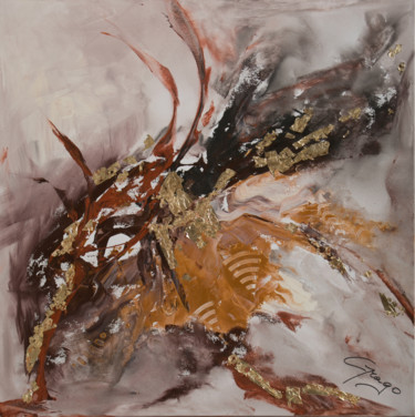 Pittura intitolato "SQUARCI NEL TERRENO" da Grazia Golia (GRAGO), Opera d'arte originale, Acrilico